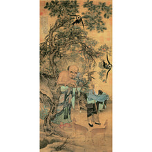 画像をギャラリービューアに読み込む, P7 劉松年:羅漢図