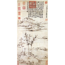 将图片加载到图库查看器,P11 倪瓉:容膝斎図