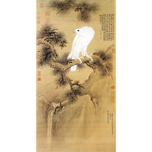 画像をギャラリービューアに読み込む, P51 郎世寧:白鷹図