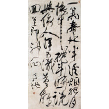 画像をギャラリービューアに読み込む, SR2 徐渭:行書七言絶句