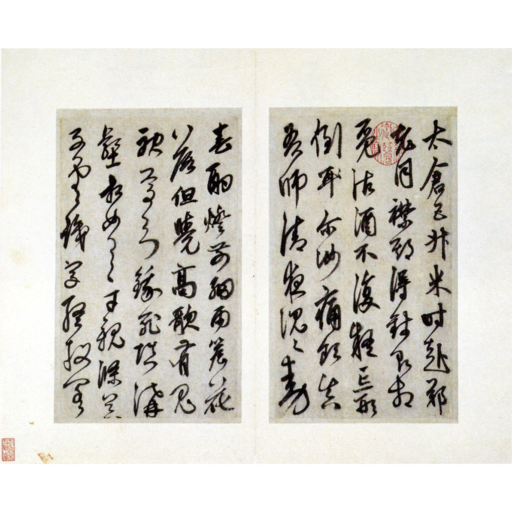 C28 鮮于枢：行草真蹟– 株式会社二玄社（複製品）