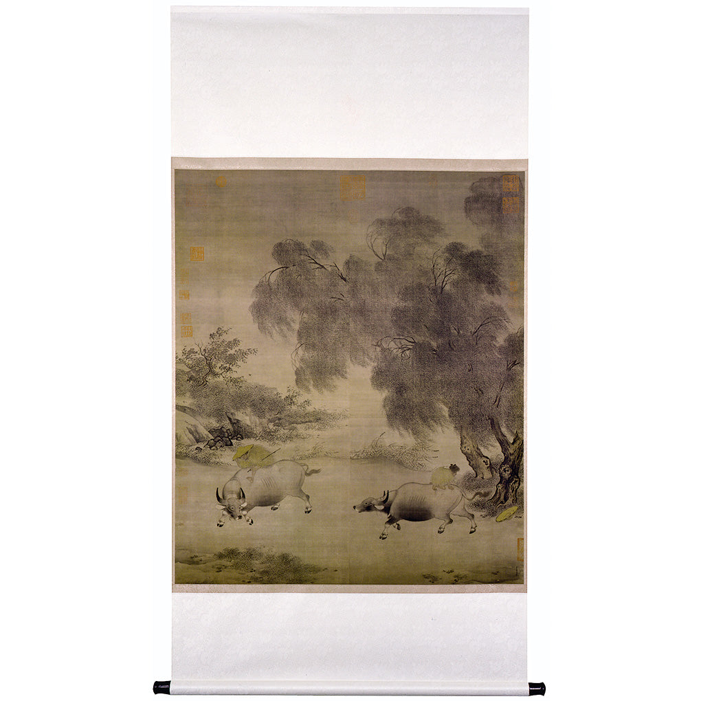 P24 李迪：風雨帰牧図 – 株式会社二玄社（複製品）